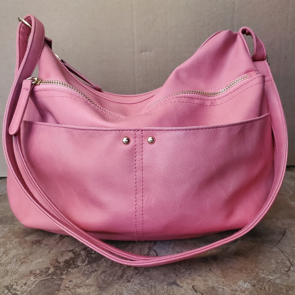 Peachy pink purse